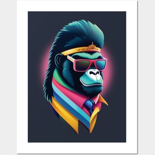 King gorilla Posters and Art
